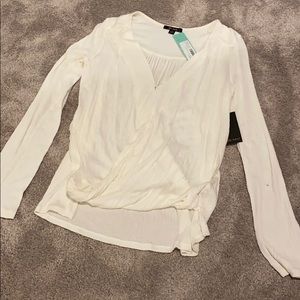 Ella moss surplus blouse